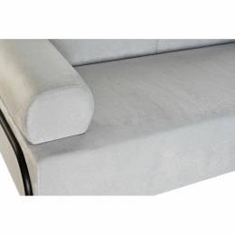 Sofa DKD Home Decor Czarny Metal Poliester Celeste (154 x 76 x 76 cm)