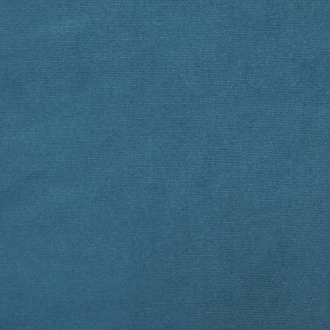  Poduszka na wezgłowie, niebieska, 80 cm, aksamitna