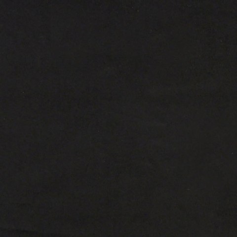  Poduszka na wezgłowie, czarna, 180 cm, aksamitna