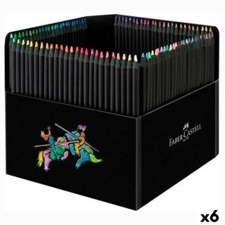 Kredki Faber-Castell Black Edition Wielokolorowy (6 Sztuk)