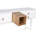 Konsola Home ESPRIT Żółty Biały Drewno MDF 120 x 35 x 90 cm