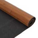  Dywan prostokątny, brązowy, 100x100 cm, bambusowy