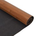 Dywan prostokątny, brązowy, 100x200 cm, bambusowy