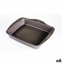 Naczynie do Piekarnika Pyrex Asimetria Prostokątny Metal 6 Sztuk 40 x 31 cm