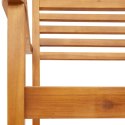  Krzesła ogrodowe, 8 szt., 59x55x85 cm, lite drewno akacjowe
