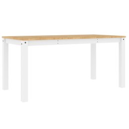  Stół jadalniany Panama, biały, 160x80x75 cm, drewno sosnowe