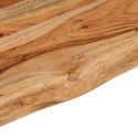 Blat do stołu, 100x40x2,5cm, drewno akacjowe, naturalna krawędź