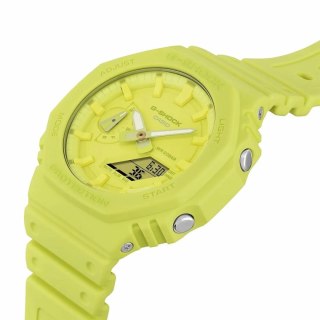 Zegarek Unisex Casio G-Shock GA-2100-9A9ER Żółty (Ø 44,5 mm)