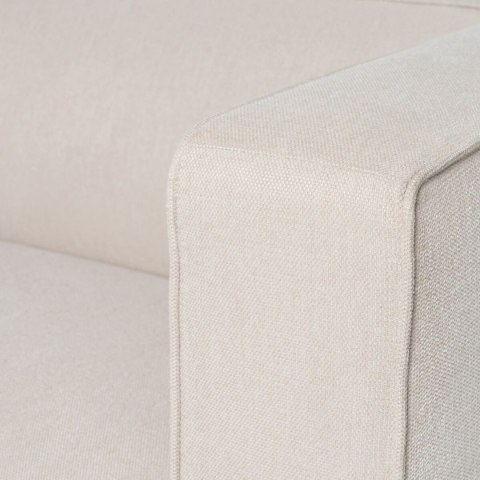 Sofa Czarny Krem Nylon Poliester 177 x 86 x 77,5 cm