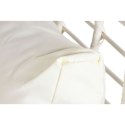 Fotel ogrodowy DKD Home Decor 130 x 68 x 146 cm rattan syntetyczny Stal Biały