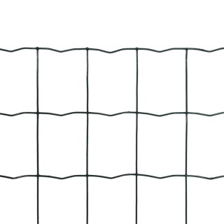  Euro ogrodzenie, stalowe, 10 x 1,5 m, zielone