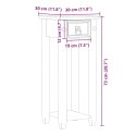  Stolik na rośliny Corona, 30x30x73 cm, lite drewno sosnowe