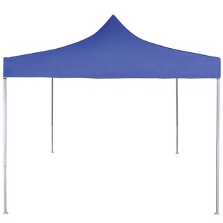 Profesjonalny, składany namiot imprezowy 2x2 m, stal, niebieski