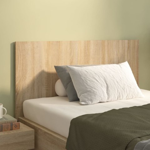  Wezgłowie łóżka, dąb sonoma, 120x1,5x80 cm
