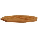  Blat do stolika, 60x60x2,5 cm, ośmiokątny, lite drewno tekowe