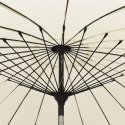  Parasol ogrodowy na słupku aluminiowym, 270 cm, piaskowy