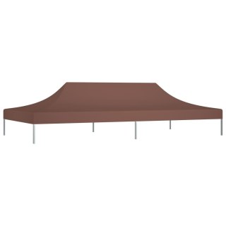  Dach do namiotu imprezowego, 6 x 3 m, brązowy, 270 g/m²