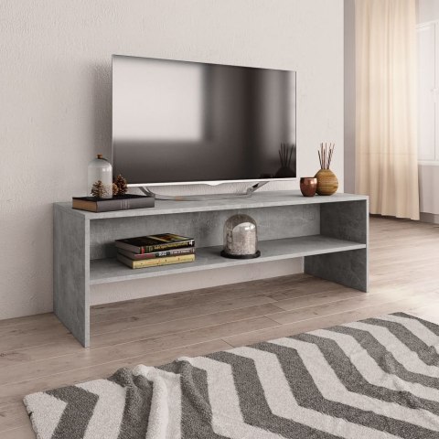  Szafka pod TV, betonowy szary, 120 x 40 x 40 cm, płyta wiórowa