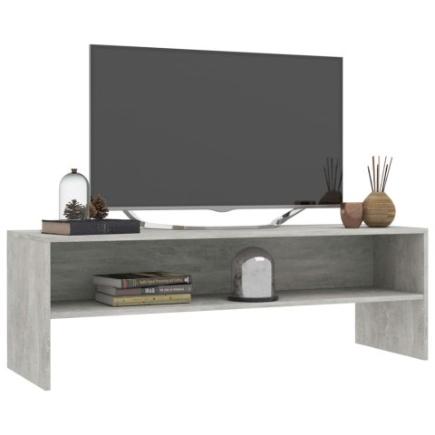  Szafka pod TV, betonowy szary, 120 x 40 x 40 cm, płyta wiórowa