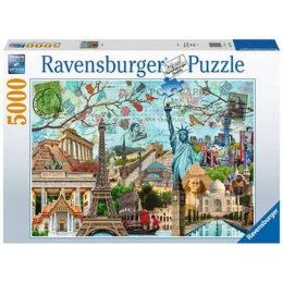 Układanka puzzle Ravensburger 17118 Big Cities Collage 5000 Części