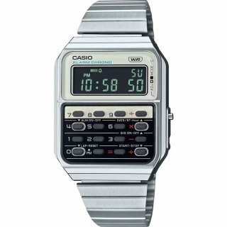 Zegarek Męski Casio CA-500WE-7BEF Srebrzysty (Ø 34 mm)