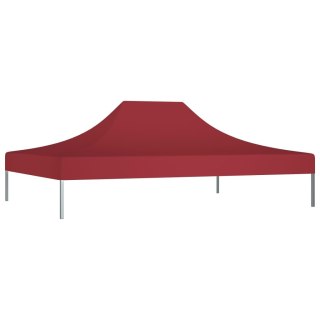  Dach do namiotu imprezowego, 4,5 x 3 m, burgundowy, 270 g/m²