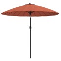  Parasol ogrodowy na słupku aluminiowym, 270 cm, terakota