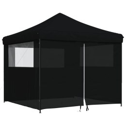  Namiot imprezowy typu pop-up z 4 ściankami, czarny