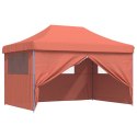  Namiot imprezowy typu pop-up z 4 ściankami, terakota