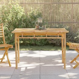  Ogrodowy stół jadalniany, 110x55x75 cm, bambus