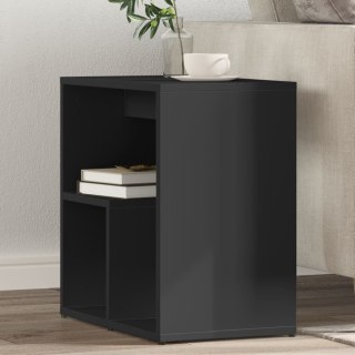  Stolik boczny, czarny, 50x30x50 cm, materiał drewnopochodny