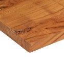 Blat stołu, 110x70x2,5 cm, prostokątny, lite drewno akacjowe