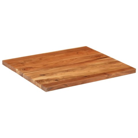  Blat stołu, 110x80x2,5 cm, prostokątny, lite drewno akacjowe