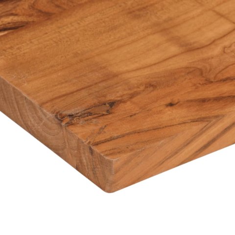  Blat stołu, 110x80x2,5 cm, prostokątny, lite drewno akacjowe