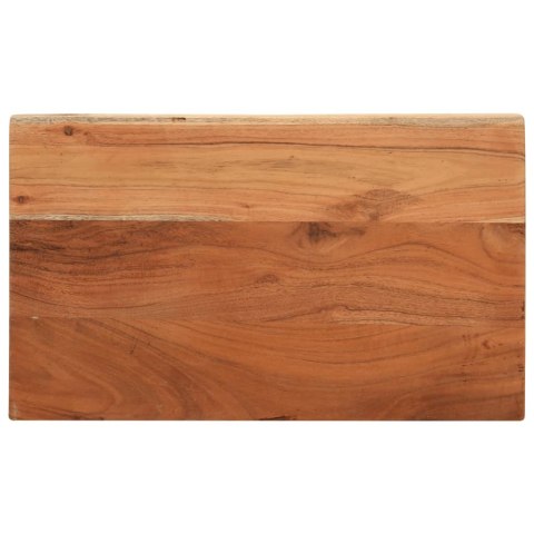  Blat stołu, 40x20x2,5 cm, prostokątny, lite drewno akacjowe