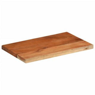 Blat stołu, 60x30x2,5 cm, prostokątny, lite drewno akacjowe