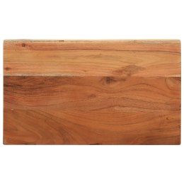  Blat stołu, 40x30x2,5 cm, prostokątny, lite drewno akacjowe