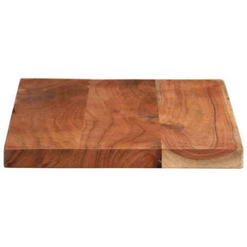  Blat stołu, 40x30x2,5 cm, prostokątny, lite drewno akacjowe