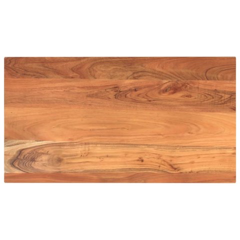  Blat stołu, 110x50x3,8 cm, prostokątny, lite drewno akacjowe