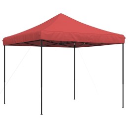  Składany namiot imprezowy pop-up, burgundowy, 292x292x315 cm