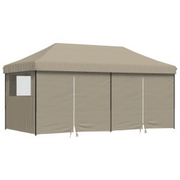  Namiot imprezowy typu pop-up z 4 ściankami, taupe