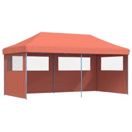  Namiot imprezowy typu pop-up z 3 ściankami, terakota