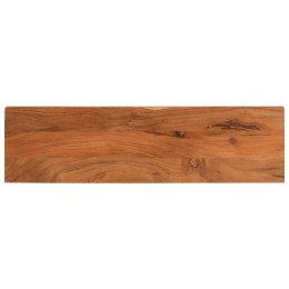  Blat stołu, 120x40x2,5 cm, prostokątny, lite drewno akacjowe