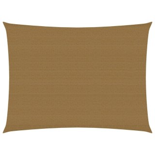  Żagiel przeciwsłoneczny, 160 g/m², kolor taupe, 4x5 m, HDPE