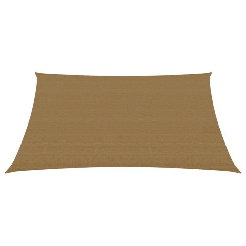  Żagiel przeciwsłoneczny, 160 g/m², kolor taupe, 4x5 m, HDPE