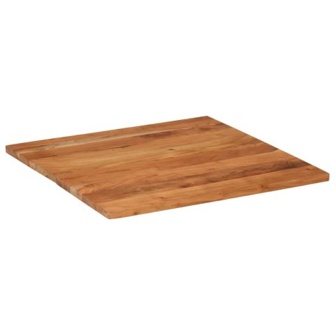  Blat do stołu, 90x90x2,5 cm, kwadratowy, lite drewno akacjowe