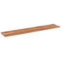  Blat stołu, 140x20x2,5 cm, prostokątny, lite drewno akacjowe