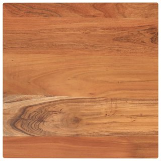  Blat stołu, 50x50x2,5 cm, kwadratowy, lite drewno akacjowe