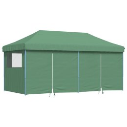  Namiot imprezowy typu pop-up z 4 ściankami, zielony
