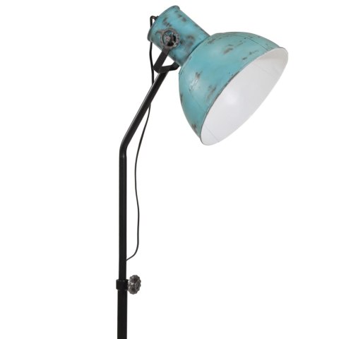  Lampa stojąca, 25 W, postarzany niebieski, 30x30x90-150 cm, E27